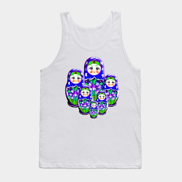 Russian nesting dolls Tank Top by Sveteroc